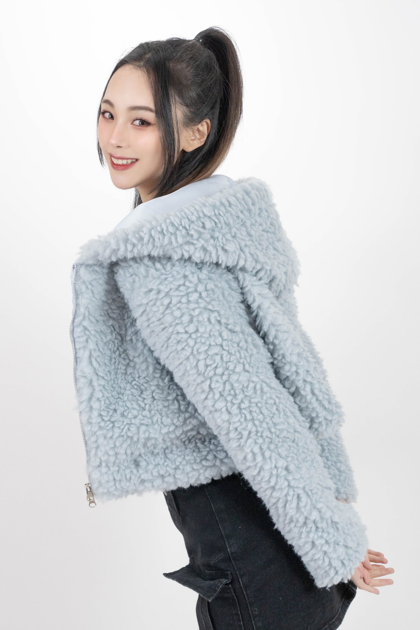 泰迪短板連帽外套